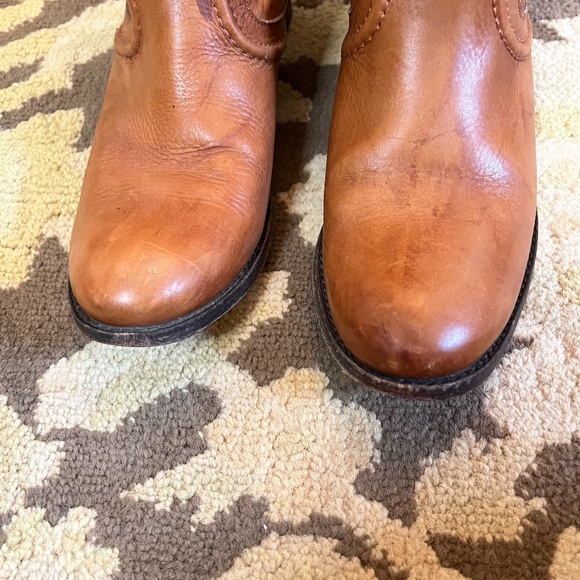 Frye Melissa brown leather riding boots Size 7 - Picture 3 of 14